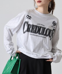 ワイドシルエットロングスリーブTシャツ