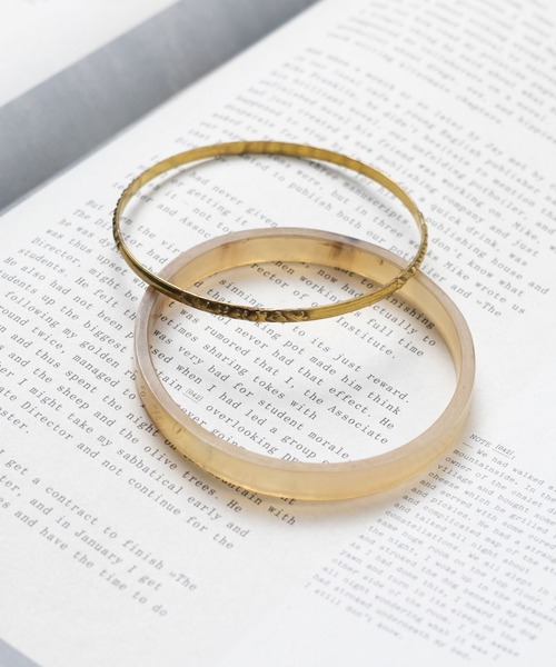 ARCHIVER（アーカイバ）の「【76】buffalo horns　バングル（バングル/リストバンド・レディース・ナチュラル/その他・FREE）」の7枚目の写真