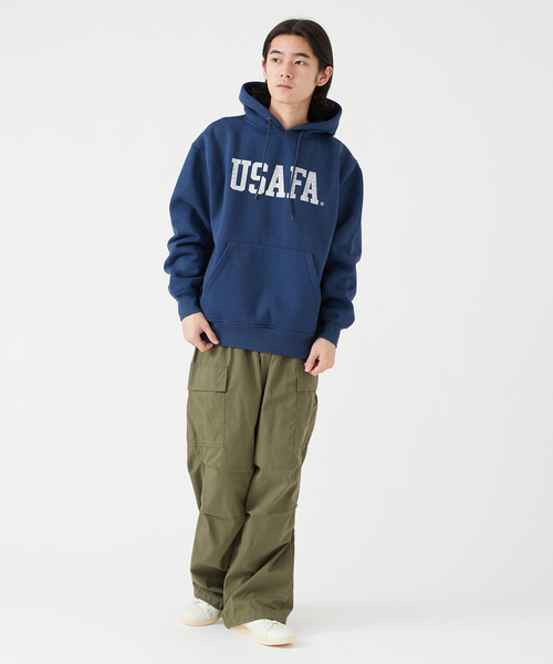 【セール】CALIFORNIA SPORTSWEAR別注 USAFA パーカー（パーカー）｜B.C STOCK（ベーセーストック）