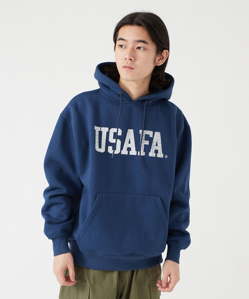 【セール】CALIFORNIA SPORTSWEAR別注 USAFA パーカー（パーカー）｜B.C STOCK（ベーセーストック）