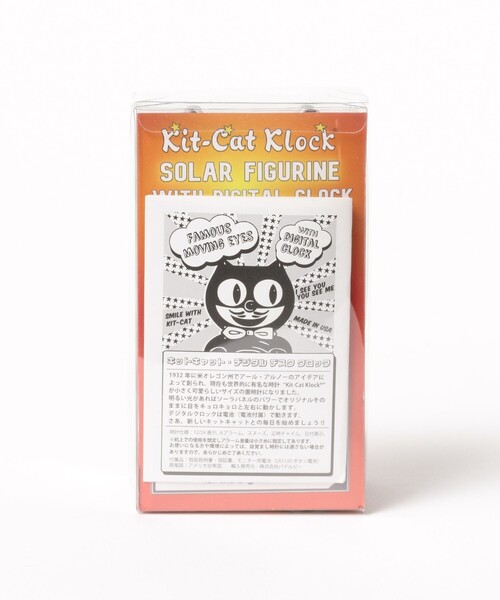 bpr BEAMS（ビーピーアール ビームス ）の「California Clock / Kit-Cat Klock デジタルクロック ブラック（置時計・レディース・ブラック・ONE SIZE）」の12枚目の写真