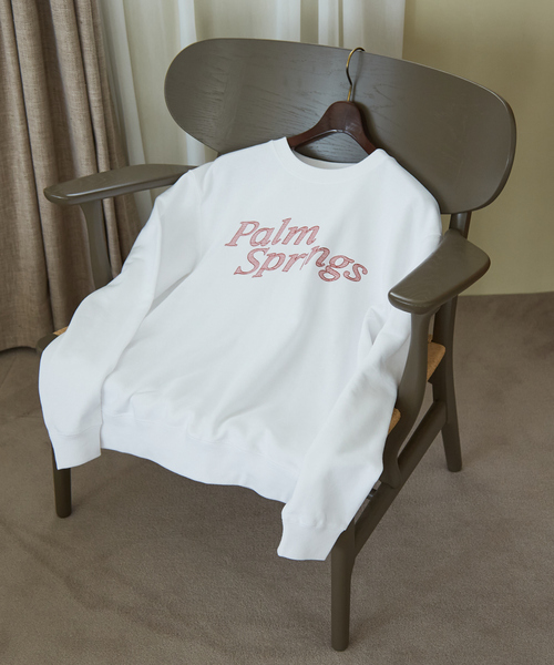 Rouge vif（ルージュヴィフ）の「【LE TRIO ABAHOUSE】PARM SPRINGS スウェット/ユニセックス（スウェット・レディース・ネイビー/ホワイト・フリー）」の19枚目の写真