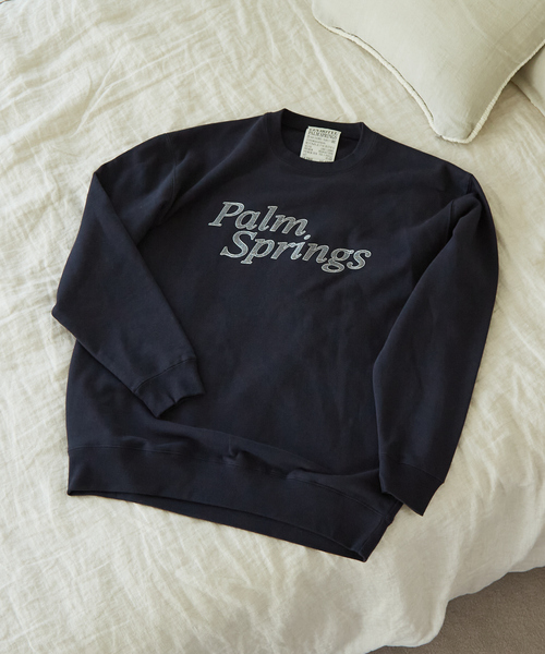 Rouge vif（ルージュヴィフ）の「【LE TRIO ABAHOUSE】PARM SPRINGS スウェット/ユニセックス（スウェット・レディース・ネイビー/ホワイト・フリー）」の21枚目の写真