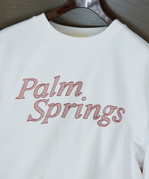 Rouge vif（ルージュヴィフ）の「【LE TRIO ABAHOUSE】PARM SPRINGS スウェット/ユニセックス（スウェット・レディース・ネイビー/ホワイト・フリー）」の22枚目の写真