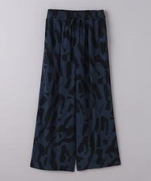 ＜SACRA＞プリント イージーパンツ