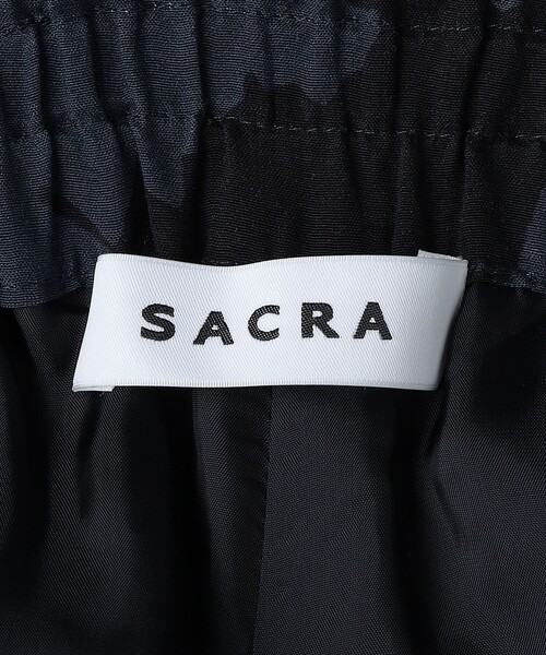 SACRA（サクラ）の「＜SACRA＞プリント イージーパンツ（その他パンツ・レディース・ネイビー・38/36）」の9枚目の写真