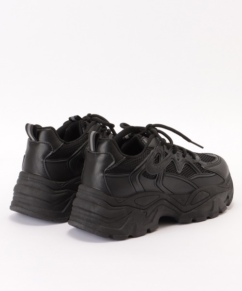 最終価格○新品未使用SUI LACEUPBALLET BLK-BLK24.0cm Oversole Black Edition 7cm - Black Edition | ファッション