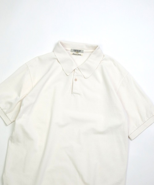 OMNIGOD - 【新品未開封】omnigod　オムニゴッド　鹿の子ポロシャツ　サイズ3 OMNIGOD mens / オムニゴッド] ギザコットンカノコ ショート