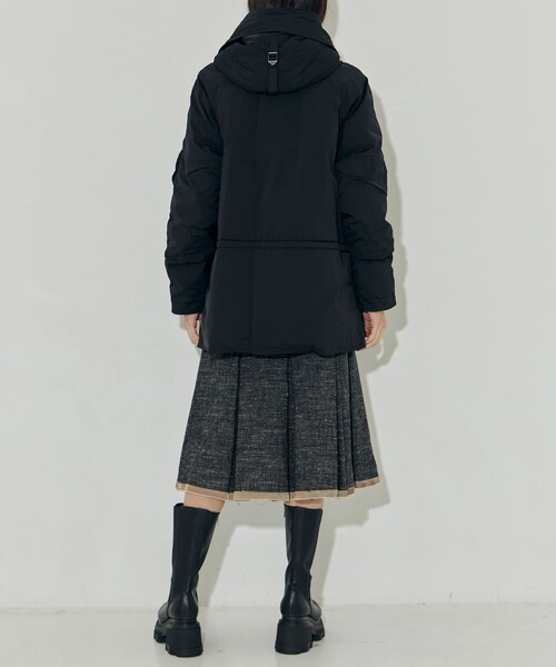 VACHEMENT(ヴァシュモン)の「【VACHEMENT/ヴァシュモン】メモリータフタダウン(ダウンジャケット/コート・レディース・ブラック・FREE)」の4枚目の写真