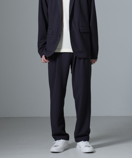 NANO universe（ナノユニバース）の「ストレッチメランジイージーパンツ(セットアップ可)（その他パンツ・メンズ・ネイビー/ブラウン/チャコール・S/M/L）」の18枚目の写真