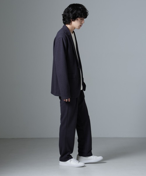 NANO universe（ナノユニバース）の「ストレッチメランジイージーパンツ(セットアップ可)（その他パンツ・メンズ・ネイビー/ブラウン/チャコール・S/M/L）」の16枚目の写真