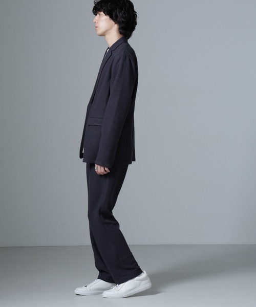 NANO universe（ナノユニバース）の「ストレッチメランジイージーパンツ(セットアップ可)（その他パンツ・メンズ・ネイビー/ブラウン/チャコール・S/M/L）」の15枚目の写真