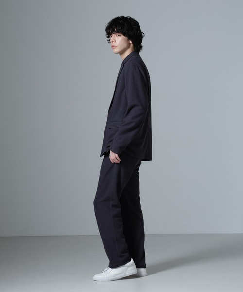 NANO universe（ナノユニバース）の「ストレッチメランジイージーパンツ(セットアップ可)（その他パンツ・メンズ・ネイビー/ブラウン/チャコール・S/M/L）」の14枚目の写真