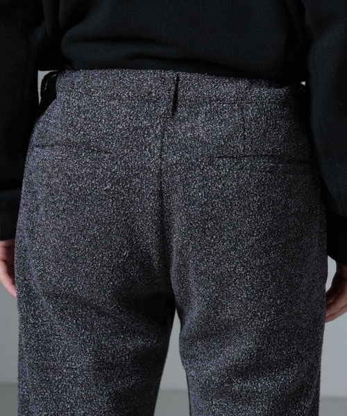 NANO universe（ナノユニバース）の「ストレッチメランジイージーパンツ(セットアップ可)（その他パンツ・メンズ・ネイビー/ブラウン/チャコール・S/M/L）」の10枚目の写真