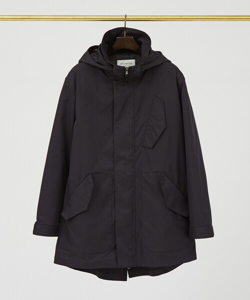 DESIGNWORKS（デザインワークス）の「【ライナー付き】ユーロ ミリタリー モッズコート（モッズコート・メンズ・ブラック/チャコールグレー・46/48）」の12枚目の写真