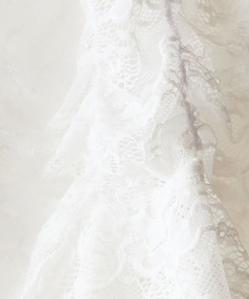 ROOPTOKYO（ループトウキョウ）の「アシンメトリーレーススカート 2026年春夏（スカート・レディース・ホワイト・L/M）」の10枚目の写真