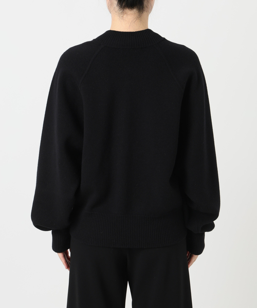 セール】【CINOH/チノ 】KNIT ZIP BLOUSON（ニット/セーター