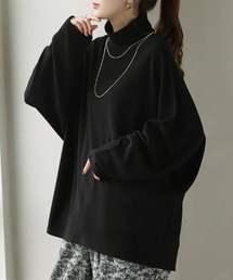 HUG.U（ハグユー）の「発熱ドルマントップス 体感＋3.1℃（Tシャツ/カットソー）」