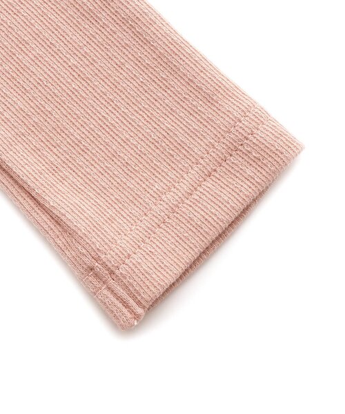 Seraph（セラフ）の「【ジュニア対応】フリルリブレギンス（レギンス/スパッツ・キッズ・サックスブルー/オフホワイト/ピンク/ベージュ・140/130/120/110/100/90/80/70）」の13枚目の写真