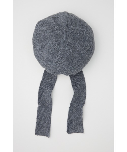 SLY(スライ)の「BERET KNIT BEANIE ベレー ニット ビーニー(ハンチング/ベレー帽・レディース・杢グレー/ブラック・FREE)」の15枚目の写真