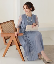フィッシュテールシフォンドレス