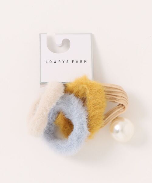 LOWRYS FARM(ローリーズファーム)の「フワフワセットヘアオム 284052(ヘアゴム・レディース・パープル/イエロー/ブルー・FREE)」の9枚目の写真