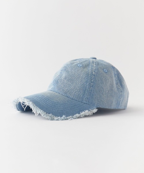 Damage processing Denim Cap / ヴィンテージ風デニムキャップ