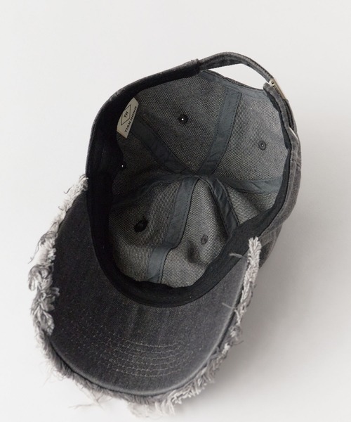 Damage processing Denim Cap / ヴィンテージ風デニムキャップ