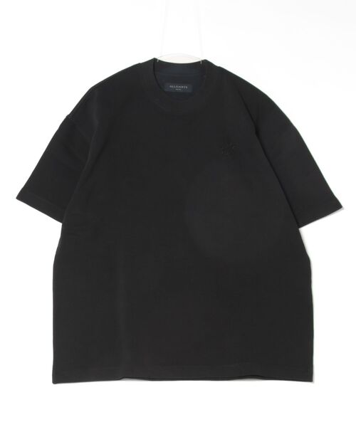 ALLSAINTS(オールセインツ)の「HAVEN EMBROIDERED LOGO OVERSIZED T-SHIRT | HAVEN 刺繍 ロゴ オーバーサイズ Tシャツ(Tシャツ/カットソー・メンズ・ブラック・M/L/XS/S)」の3枚目の写真