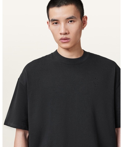 シャルボン　Tシャツ　チャコール セール】スノーウォッシュ加工ホットフィットTシャツ（Tシャツ