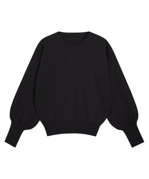Pierrot(ピエロ)の「コットンミックスボリュームニットプルオーバー(ニット/セーター・レディース・ロイヤルブルー/ブラック/オフホワイト/杢グレー・S/M/L)」の18枚目の写真