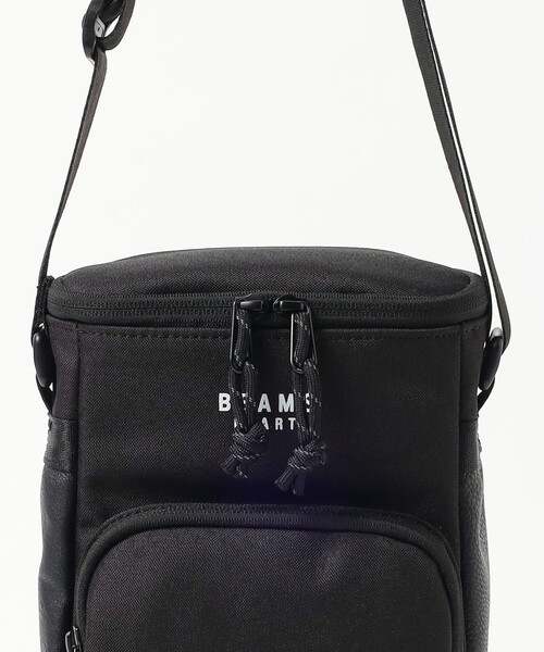 BEAMS HEART(ビームスハート)の「ポリエステル 杢素材 ボックス ショルダーバッグ【ユニセックス】(ショルダーバッグ・メンズ・チャコールグレー/ブラック・ONE SIZE)」の11枚目の写真