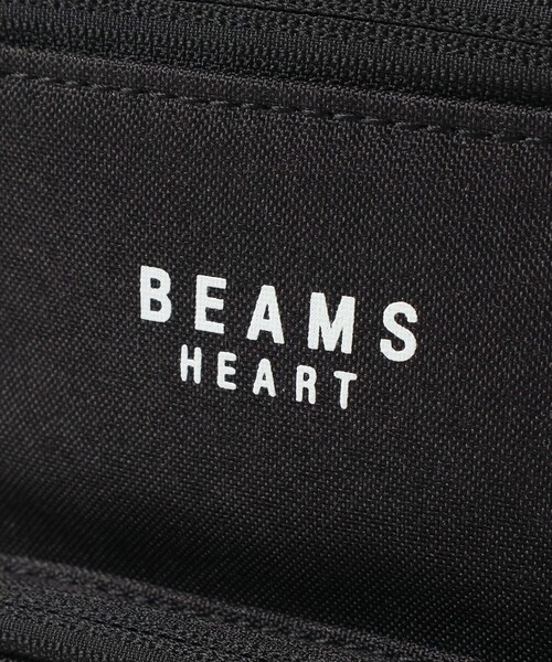 BEAMS HEART(ビームスハート)の「ポリエステル 杢素材 ボックス ショルダーバッグ【ユニセックス】(ショルダーバッグ・メンズ・チャコールグレー/ブラック・ONE SIZE)」の14枚目の写真