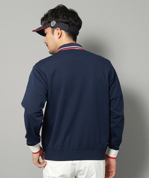 adabat(アダバット)の「【新レーベル ADABAT NAVY】ウォッシャブル素材 アダバットサインロゴニット(ニット/セーター・メンズ・レッド系1/ネイビー・50/48/46)」の15枚目の写真