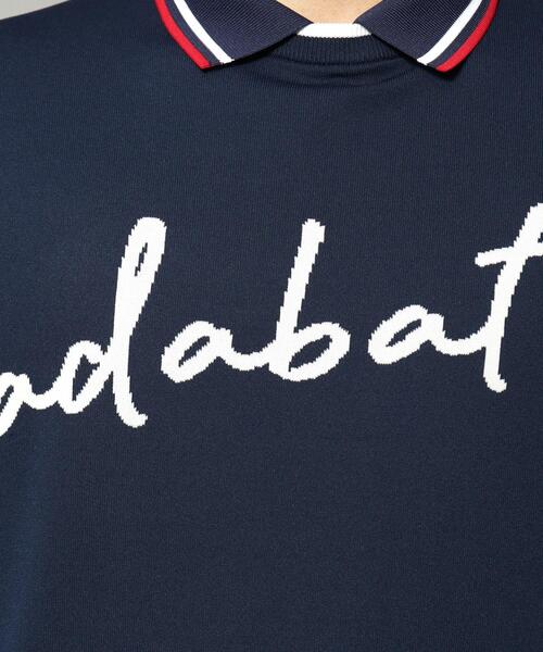 adabat(アダバット)の「【新レーベル ADABAT NAVY】ウォッシャブル素材 アダバットサインロゴニット(ニット/セーター・メンズ・レッド系1/ネイビー・50/48/46)」の22枚目の写真