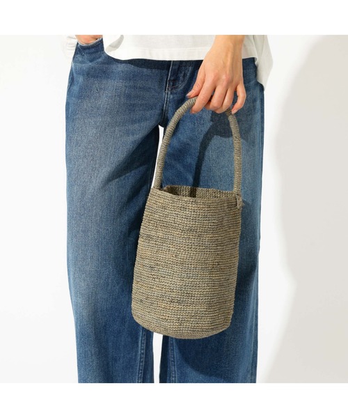 MADE IN MADA /メイドインマダ】ワンハンドル かごバッグ【WEB限定