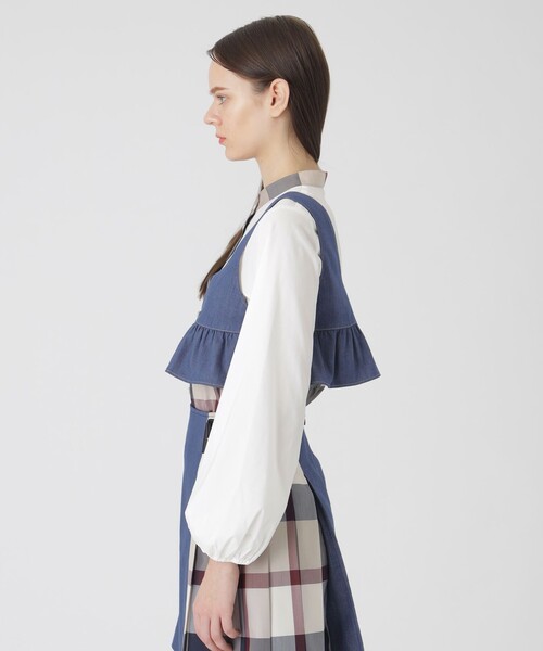 ☆ブルーレーベルクレストブリッジ　ショート丈Gジャン 38 美品☆ BLUE LABEL CRESTBRIDGE（ブルーレーベルクレストブリッジ）の