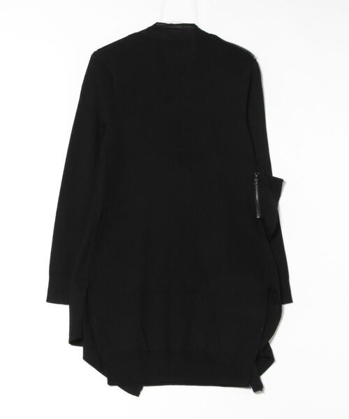 ALLSAINTS(オールセインツ)の「DRINA DRAPED WOOL DRESS | DRINA ドレープ ウール ドレス・ワンピース(ワンピース・レディース・ブラック・XS/S/M)」の2枚目の写真