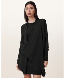 DRINA DRAPED WOOL DRESS | DRINA ドレープ ウール ドレス・ワンピース