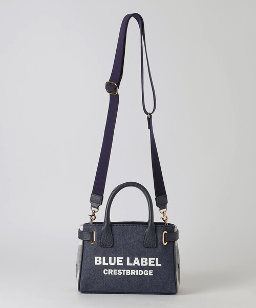 ブルーレーベル ロゴプリントハトメミニトート BLUE LABEL ロゴプリントハトメミニトート（トートバッグ）｜BLUE LABEL