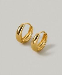 【汗や水に強い】〈ステンレス〉17mmフープピアス