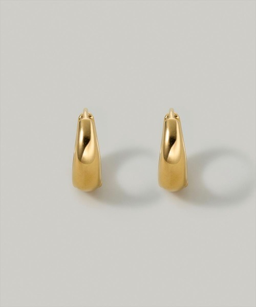Jolie Toujours(ジョリトゥジュール)の「【汗や水に強い】〈ステンレス〉17mmフープピアス(ピアス(両耳用)・レディース・ゴールド/シルバー・FREE)」の3枚目の写真