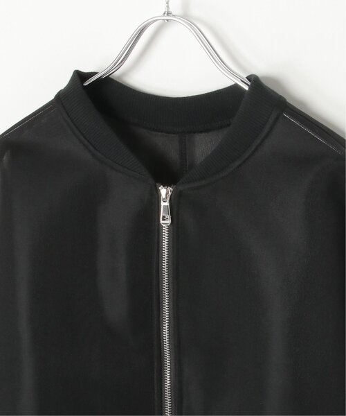 notch.（ノッチ）の「ダンボールシアーＭＡ−１（MA-1・レディース・ブラック/ライトグレー/オフホワイト/モカ/カーキ・M）」の19枚目の写真