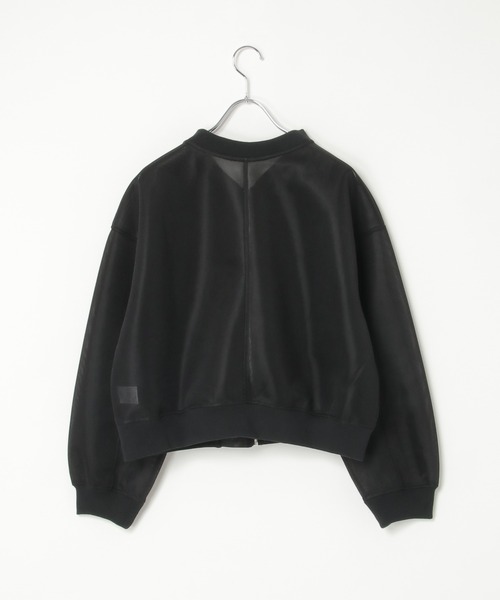 notch.（ノッチ）の「ダンボールシアーＭＡ−１（MA-1・レディース・ブラック/ライトグレー/オフホワイト/モカ/カーキ・M）」の7枚目の写真