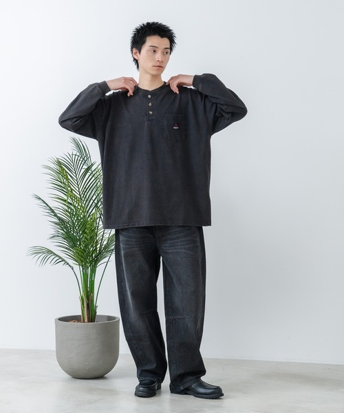 JEANS MATE（ジーンズメイト）の「【NEOSARTIC】バレルレッグイージーライトデニムパンツ（デニムパンツ・メンズ・ライトグレー/ブラック/ネイビー/クリアブルー・MEDIUM/LARGE/X-LARGE）」の6枚目の写真