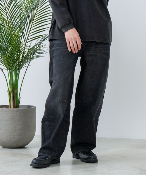 JEANS MATE（ジーンズメイト）の「【NEOSARTIC】バレルレッグイージーライトデニムパンツ（デニムパンツ・メンズ・ライトグレー/ブラック/ネイビー/クリアブルー・MEDIUM/LARGE/X-LARGE）」の11枚目の写真