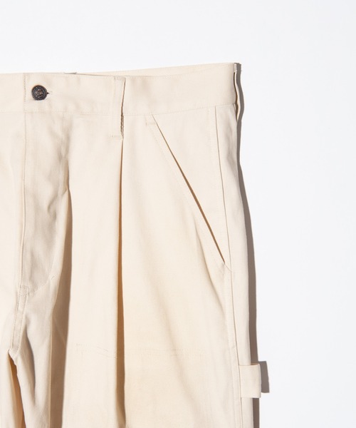 glamb（グラム）の「Remake Painter Chino Pants / リメイクペインターチノパンツ（チノパンツ・メンズ・ホワイト/ベージュ・S/M/L）」の20枚目の写真