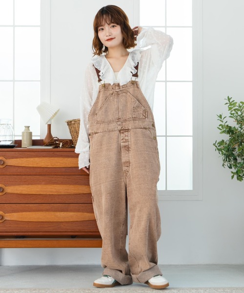 eLur（エラー）の「フリルシフォンブラウス/ドット柄（シャツ/ブラウス・レディース・ホワイト/イエロー・FREE）」の7枚目の写真