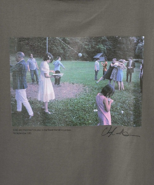 +81BRANCA(ハチイチブランカ)の「【81BRANCA】<別注>ナップサック付き Phototee set(Tシャツ/カットソー・レディース・チャコール/ホワイト・フリー)」の13枚目の写真