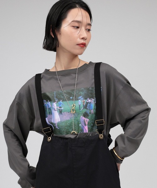 tシャツ 「81BRANCA」「別注」ナップサック付き Phototee set レディース セール】【81BRANCA】＜別注＞ナップサック付き Phototee set（T